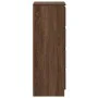 Aparador roble marrón 37,5x35x99 cm madera de ingeniería de , Aparadores - Ref: Foro24-861703, Precio: 79,76 €, Descuento: %