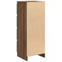 Aparador roble marrón 37,5x35x99 cm madera de ingeniería de , Aparadores - Ref: Foro24-861703, Precio: 79,76 €, Descuento: %