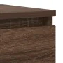 Aparador roble marrón 37,5x35x99 cm madera de ingeniería de , Aparadores - Ref: Foro24-861703, Precio: 79,76 €, Descuento: %