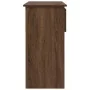 Mesa consola con cajones roble marrón 85,5x38,5x74,5 cm de , Mesas auxiliares - Ref: Foro24-861397, Precio: 78,99 €, Descuent...