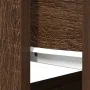 Mesa consola con cajones roble marrón 85,5x38,5x74,5 cm de , Mesas auxiliares - Ref: Foro24-861397, Precio: 78,99 €, Descuent...