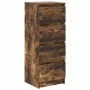 Aparador roble ahumado 37,5x35x99 cm madera de ingeniería de , Aparadores - Ref: Foro24-861701, Precio: 76,40 €, Descuento: %