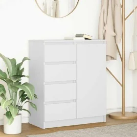 Aparador con cajones blanco 71x35x84 cm madera de ingeniería von , Sideboards - Ref: Foro24-861580, Preis: 100,83 €, Rabatt: %