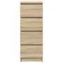 Aparador roble Sonoma 37,5x35x76 cm madera ingeniería de , Aparadores - Ref: Foro24-861699, Precio: 77,37 €, Descuento: %