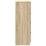 Aparador roble Sonoma 37,5x35x76 cm madera ingeniería de , Aparadores - Ref: Foro24-861699, Precio: 77,37 €, Descuento: %