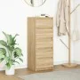 Aparador con cajones roble Sonoma 37,5x35x99 cm de , Aparadores - Ref: Foro24-861762, Precio: 89,47 €, Descuento: %