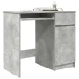 Escritorio gris hormigón 86x49x76 cm madera de ingeniería de , Escritorios - Ref: Foro24-861826, Precio: 97,10 €, Descuento: %