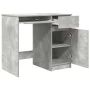 Escritorio gris hormigón 86x49x76 cm madera de ingeniería de , Escritorios - Ref: Foro24-861826, Precio: 97,10 €, Descuento: %