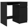 Escritorio roble negro 86x49x76 cm madera de ingeniería de , Escritorios - Ref: Foro24-861824, Precio: 102,54 €, Descuento: %