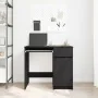 Escritorio roble negro 86x49x76 cm madera de ingeniería de , Escritorios - Ref: Foro24-861824, Precio: 102,54 €, Descuento: %
