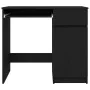 Escritorio roble negro 86x49x76 cm madera de ingeniería de , Escritorios - Ref: Foro24-861824, Precio: 102,54 €, Descuento: %
