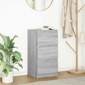 Sideboard Sonoma Grau 37,5x35x76 cm Ingenieurholz von , Sideboards - Ref: Foro24-861729, Preis: 64,96 €, Rabatt: %