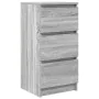 Aparador Sonoma gris 37,5x35x76 cm madera de ingeniería de , Aparadores - Ref: Foro24-861729, Precio: 64,96 €, Descuento: %
