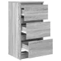 Aparador Sonoma gris 37,5x35x76 cm madera de ingeniería de , Aparadores - Ref: Foro24-861729, Precio: 64,96 €, Descuento: %