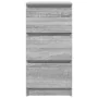 Aparador Sonoma gris 37,5x35x76 cm madera de ingeniería de , Aparadores - Ref: Foro24-861729, Precio: 64,96 €, Descuento: %