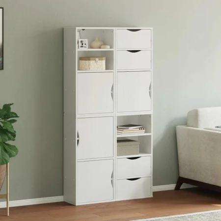 Armarios auxiliares 4 uds "ODDA" blanco 40x24x79 cm de , Aparadores - Ref: Foro24-3365349, Precio: 226,89 €, Descuento: %