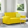 Sofá de 2 plazas terciopelo amarillo 120 cm de , Sofás - Ref: Foro24-4105016, Precio: 204,85 €, Descuento: %