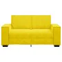 Sofá de 2 plazas terciopelo amarillo 120 cm de , Sofás - Ref: Foro24-4105016, Precio: 204,85 €, Descuento: %