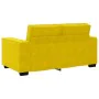 Sofá de 2 plazas terciopelo amarillo 120 cm de , Sofás - Ref: Foro24-4105016, Precio: 204,85 €, Descuento: %