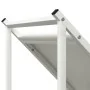 Leñero blanco 70x43x34,5 cm Acero laminado en frío de , Bolsas y soportes de leña - Ref: Foro24-864174, Precio: 58,14 €, Desc...