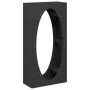 Leñero negro 50x23x100 cm Acero laminado en frío de , Bolsas y soportes de leña - Ref: Foro24-864181, Precio: 86,76 €, Descue...
