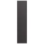 Leñero negro 50x23x100 cm Acero laminado en frío de , Bolsas y soportes de leña - Ref: Foro24-864181, Precio: 86,76 €, Descue...