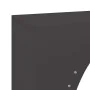 Leñero negro 50x23x100 cm Acero laminado en frío de , Bolsas y soportes de leña - Ref: Foro24-864181, Precio: 86,76 €, Descue...