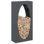 Leñero antracita 50x23x100 cm Acero laminado en frío de , Bolsas y soportes de leña - Ref: Foro24-864183, Precio: 90,45 €, De...