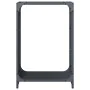 Leñero antracita 44x28x65 cm Acero laminado en frío de , Bolsas y soportes de leña - Ref: Foro24-864197, Precio: 51,84 €, Des...