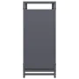 Leñero antracita 44x28x65 cm Acero laminado en frío de , Bolsas y soportes de leña - Ref: Foro24-864197, Precio: 51,84 €, Des...