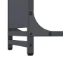 Leñero antracita 44x28x65 cm Acero laminado en frío de , Bolsas y soportes de leña - Ref: Foro24-864197, Precio: 51,84 €, Des...