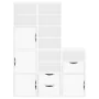 Armarios auxiliares 5 uds "ODDA" blanco 40x24x79 cm madera pino de , Aparadores - Ref: Foro24-3365361, Precio: 266,93 €, Desc...