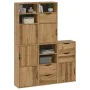 Armarios auxiliares 5 uds "ODDA" 40x24x79 cm Madera maciza pino de , Aparadores - Ref: Foro24-3365356, Precio: 271,79 €, Desc...