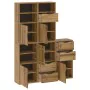 Armarios auxiliares 5 uds "ODDA" 40x24x79 cm Madera maciza pino de , Aparadores - Ref: Foro24-3365356, Precio: 271,79 €, Desc...
