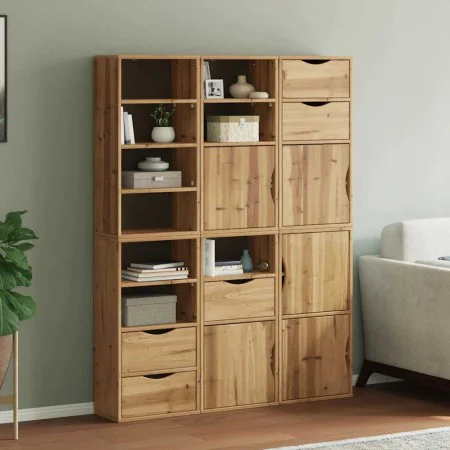 Armarios auxiliares 6 uds "ODDA" 40x24x79 cm Madera maciza pino de , Aparadores - Ref: Foro24-3365354, Precio: 315,31 €, Desc...