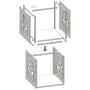 Leñero antracita 40x40x40 cm Acero laminado en frío de , Bolsas y soportes de leña - Ref: Foro24-864251, Precio: 45,21 €, Des...