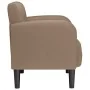 Sillón con reposabrazos capuchino 54 cm cuero sintética de , Sillones - Ref: Foro24-4100533, Precio: 132,08 €, Descuento: %