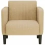 Sillón con reposabrazos tejido pana verde claro gris 54 cm de , Sillones - Ref: Foro24-4100519, Precio: 120,23 €, Descuento: %