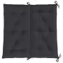 Cojín de banco de jardín tela Oxford negro 100x(50+50)x7 cm de , Cojines para sillas y sofás - Ref: Foro24-314999, Precio: 46...