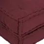 Puf modular tela granate 70x70x36 de , Cojines para sillas y sofás - Ref: Foro24-4019031, Precio: 117,18 €, Descuento: %