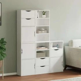 Armarios auxiliares 5 uds "ODDA" blanco 40x24x79 cm madera pino by , Sideboards - Ref: Foro24-3365363, Price: 278,43 €, Disco...