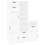 Armarios auxiliares 5 uds "ODDA" blanco 40x24x79 cm madera pino by , Sideboards - Ref: Foro24-3365363, Price: 278,43 €, Disco...