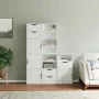 Armarios auxiliares 5 uds "ODDA" blanco 40x24x79 cm madera pino by , Sideboards - Ref: Foro24-3365363, Price: 278,43 €, Disco...