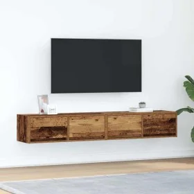 Muebles de TV 2 uds 80x31x25,5 cm Madera ingeniería envejecida de , Muebles TV - Ref: Foro24-861523, Precio: 92,13 €, Descuen...