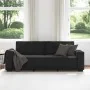 Sofá de 3 plazas terciopelo negro 180 cm de , Sofás - Ref: Foro24-4105035, Precio: 259,57 €, Descuento: %