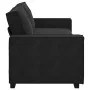 Sofá de 3 plazas terciopelo negro 180 cm de , Sofás - Ref: Foro24-4105035, Precio: 259,57 €, Descuento: %