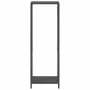 Leñero negro 34x25x100 cm Acero laminado en frío de , Bolsas y soportes de leña - Ref: Foro24-864323, Precio: 51,82 €, Descue...