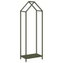 Leñero verde oliva 40x25x120 cm Acero laminado en frío de , Bolsas y soportes de leña - Ref: Foro24-864302, Precio: 50,36 €, ...