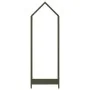 Leñero verde oliva 40x25x120 cm Acero laminado en frío de , Bolsas y soportes de leña - Ref: Foro24-864302, Precio: 50,36 €, ...