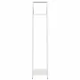Leñero blanco 40x25x120 cm Acero laminado en frío de , Bolsas y soportes de leña - Ref: Foro24-864300, Precio: 50,36 €, Descu...